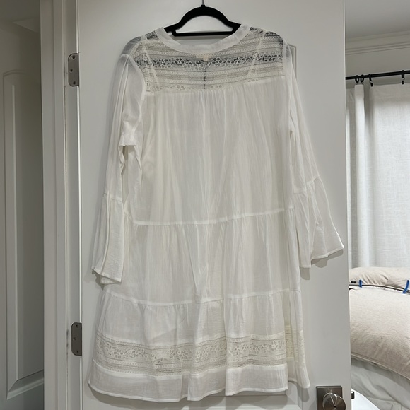 NWT. Cotton Bleu gauze white dress. Size XL. - Picture 2 of 3